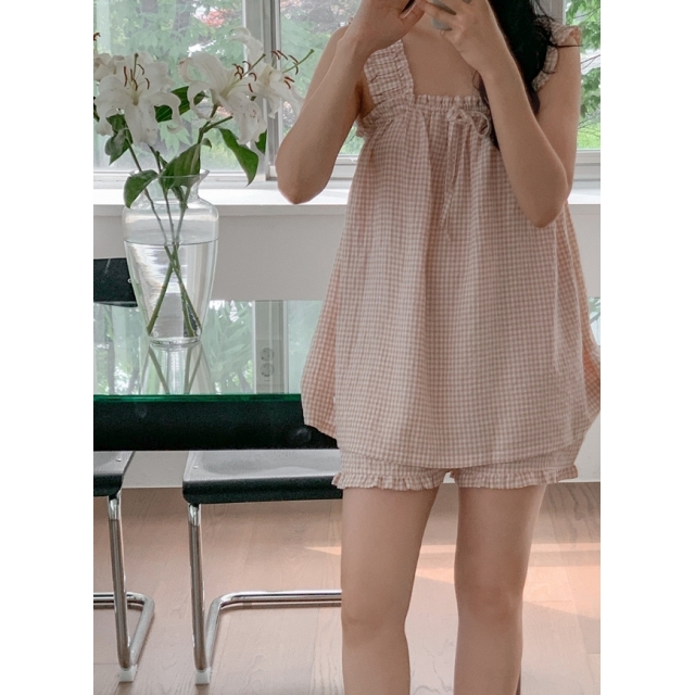 23S/S 預訂｜JUUNEEDU Fairy Frill Sleeveless (4 COLOR)