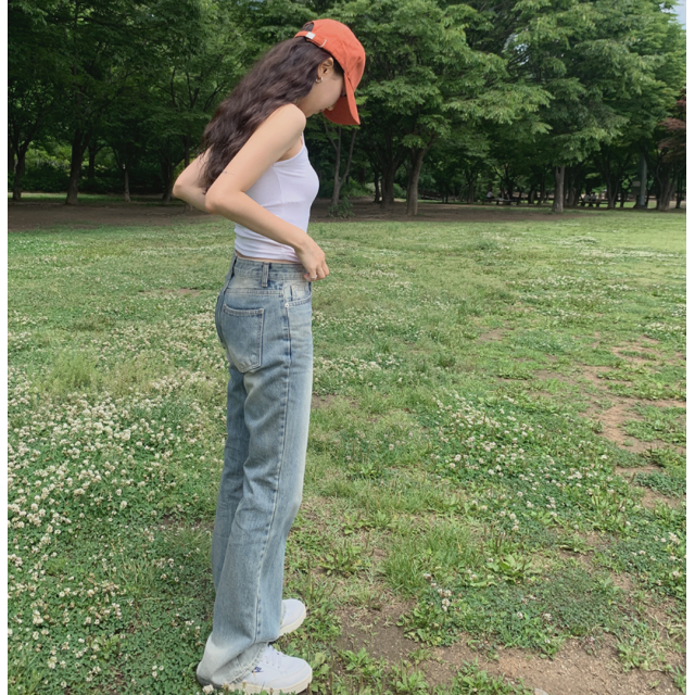 夏季預訂|三重點水洗牛仔喇叭褲 夏季預訂|三重點水洗牛仔喇叭褲