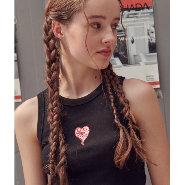 23S/S 預訂｜AMBLER HEART SUNSET SLEEVELESS
