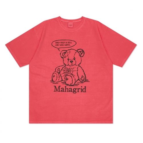 23S/S 預訂｜MAHAGRID PIGMENT ROCK N ROLL BEAR TEE