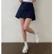 夏季預訂|鈕扣牛仔布粗百褶裙 夏季預訂|鈕扣牛仔布粗百褶裙