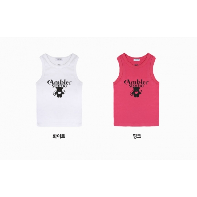23S/S 預訂｜AMBLER SPACE BEAR SLEEVELESS
