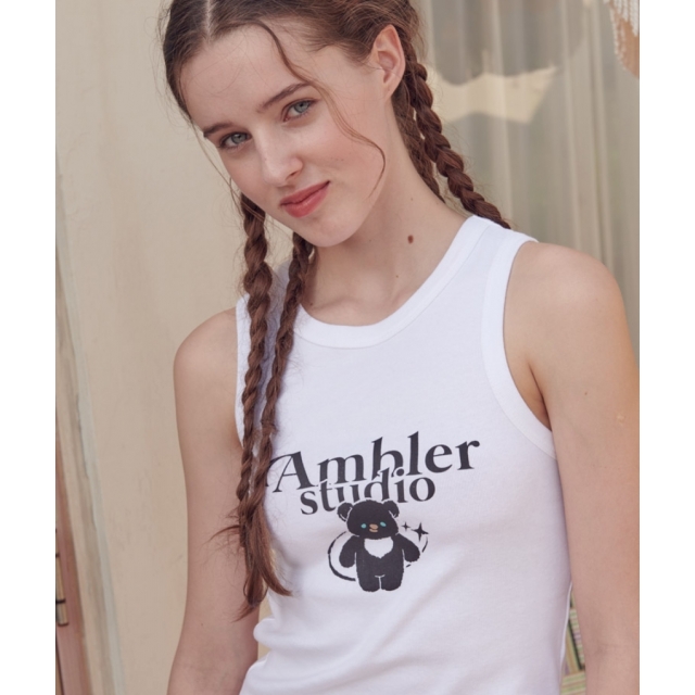 23S/S 預訂｜AMBLER SPACE BEAR SLEEVELESS