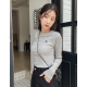 預訂｜MUAHMUAH STITCH ROUND LONG SLEEVE T-SHIRT