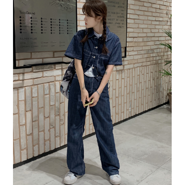夏季預訂|NO FADE車線牛仔長褲 夏季預訂|NO FADE車線牛仔長褲