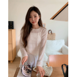 夏季預訂|紋路MIX半透長袖T恤 夏季預訂|紋路MIX半透長袖T恤