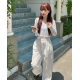 夏季預訂|鬆緊腰打摺索繩長褲 夏季預訂|鬆緊腰打摺索繩長褲