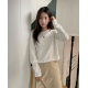 預訂｜MUAHMUAH STITCH LINE CROP T-SHIRT