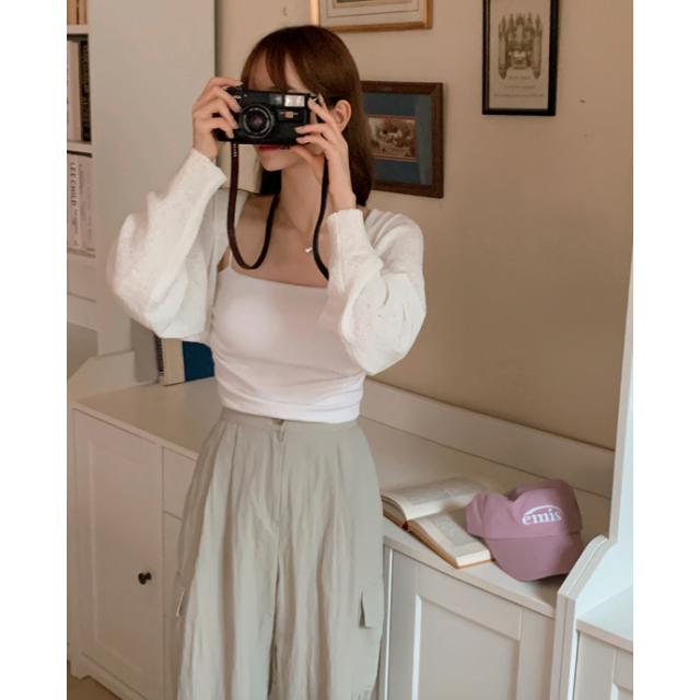 夏季預訂|HOODIE CROP 無釦針織外套 夏季預訂|HOODIE CROP 無釦針織外套
