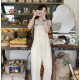 夏季預訂|清新白色系工人長褲 夏季預訂|清新白色系工人長褲