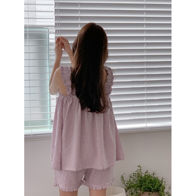 23S/S 預訂｜JUUNEEDU Fairy Frill Sleeveless (4 COLOR)