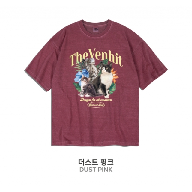 預訂｜VENHIT CAT OVERFIT T-SHIRT (男女可穿)