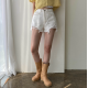夏季預訂｜撕邊抓破牛仔短褲 (S - XL)