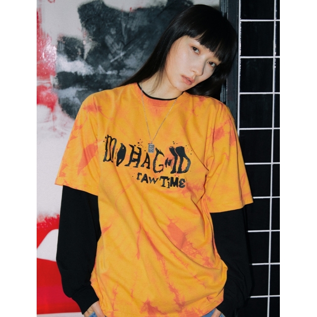 23S/S 預訂｜MAHAGRID RAW TIME TIE DYE TEE