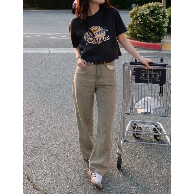預訂｜SLOWAND 自家製 #SLOWMADE. Smoked Beige Pants