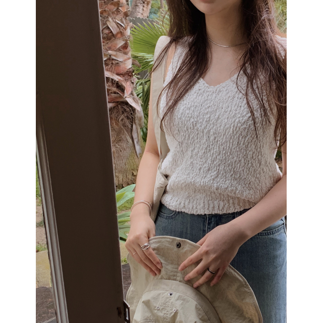 預訂｜SLOWAND 自家製 #SLOWMADE. Summer Mood Knit Sleeveless