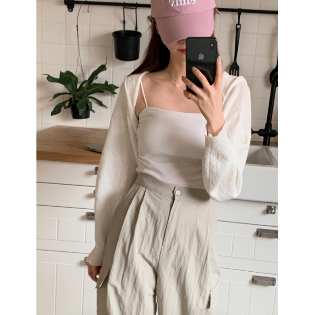 夏季預訂|HOODIE CROP 無釦針織外套 夏季預訂|HOODIE CROP 無釦針織外套
