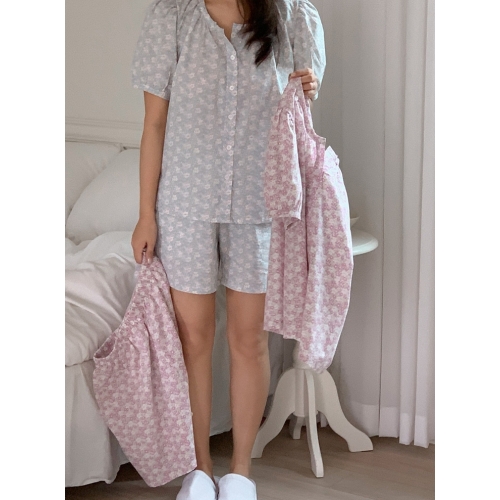 23S/S 預訂｜JUUNEEDU Flower Shower Pajamas (4 COLOR)