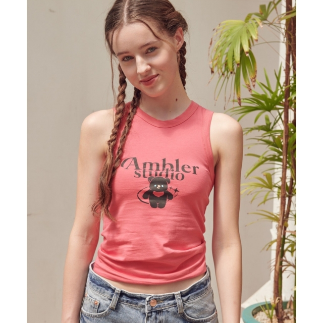 23S/S 預訂｜AMBLER SPACE BEAR SLEEVELESS