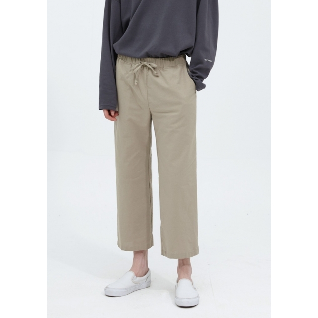 預訂｜ACOVER LINEN 9 WIDE BAINDING PANTS