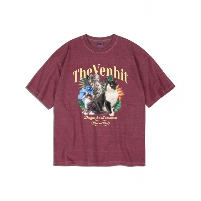 預訂｜VENHIT CAT OVERFIT T-SHIRT (男女可穿)