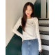 預訂｜MUAHMUAH STITCH ROUND LONG SLEEVE T-SHIRT