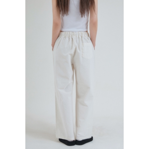 預訂｜ACOVER LINEN 9 WIDE BAINDING PANTS