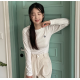 預訂｜MUAHMUAH STITCH LOGO BASIC LONG SLEEVE T-SHIRT