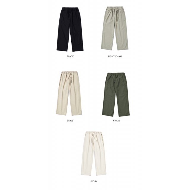 預訂｜ACOVER LINEN 9 WIDE BAINDING PANTS