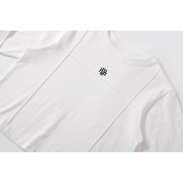 預訂｜MUAHMUAH STITCH LINE CROP T-SHIRT