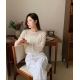 夏季預訂|紋路MIX半透長袖T恤 夏季預訂|紋路MIX半透長袖T恤