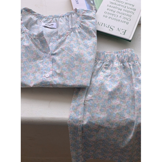 23S/S 預訂｜JUUNEEDU Flower Shower Pajamas (4 COLOR)