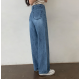 夏季預訂|三色夏日薄身牛仔高腰寛褲 (S-XL) (100%棉) 夏季預訂|三色夏日薄身牛仔高腰寛褲 (S-XL) (100%棉)