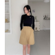 預訂｜MUAHMUAH LOGO STRAP CROP T-SHIRT