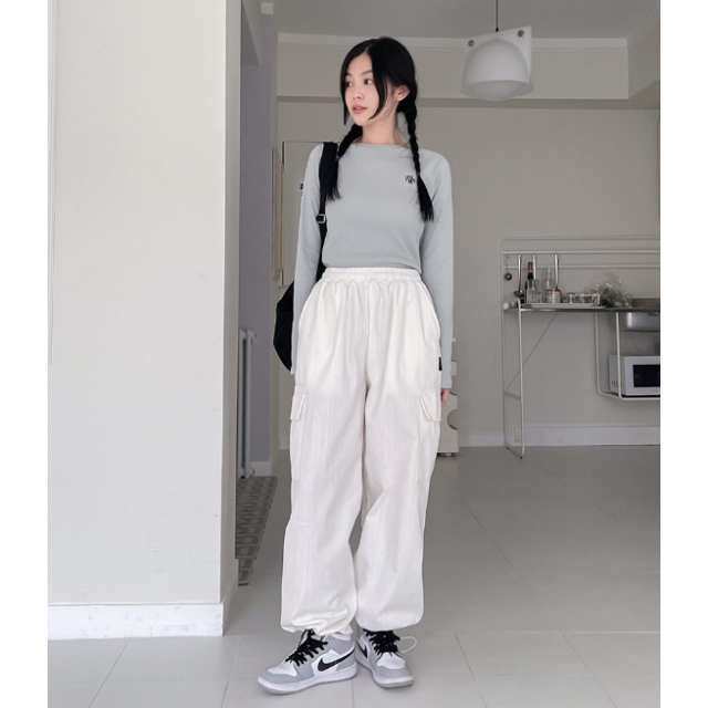 預訂｜MUAHMUAH WIDE CARGO DENIM PANTS
