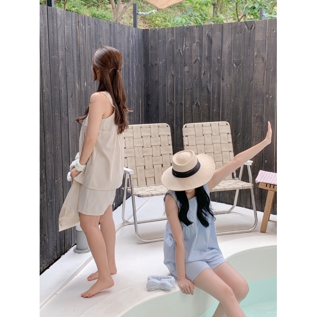 23S/S 預訂｜JUUNEEDU Off Stripe Sleeveless Set (2 COLOR)