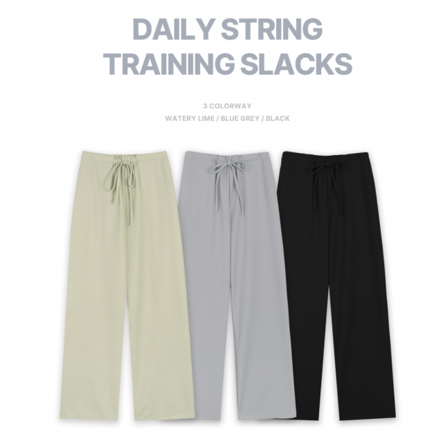 預訂｜SLOWAND 自家製 #SLOWMADE. Daily String Training Slacks