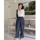 預訂｜MUAHMUAH WIDE CARGO DENIM PANTS