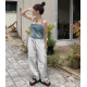 夏季預訂|束繩鬆緊腰CARGO寬褲 夏季預訂|束繩鬆緊腰CARGO寬褲