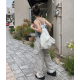 夏季預訂|束繩鬆緊腰CARGO寬褲 夏季預訂|束繩鬆緊腰CARGO寬褲