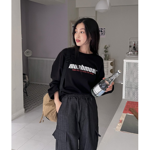 預訂｜MUAHMUAH THE WAY MUAH LOGO LONG SLEEVE T-SHIRT