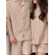 23S/S 預訂｜JUUNEEDU Noten Check Couple Pajamas (2 COLOR)