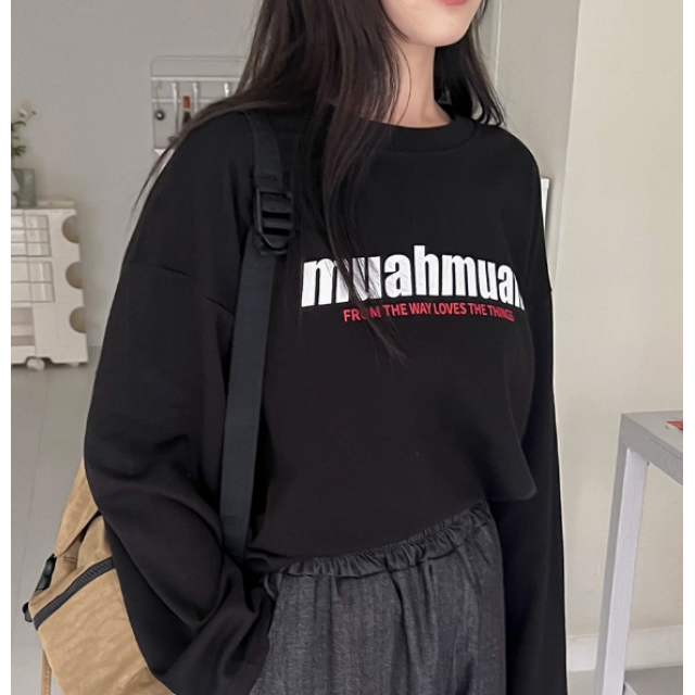 預訂｜MUAHMUAH THE WAY MUAH LOGO LONG SLEEVE T-SHIRT