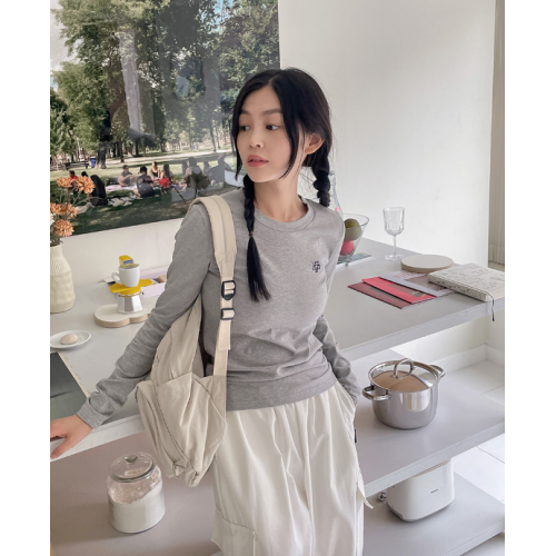 預訂｜MUAHMUAH STITCH LOGO SOFT LONG SLEEVE