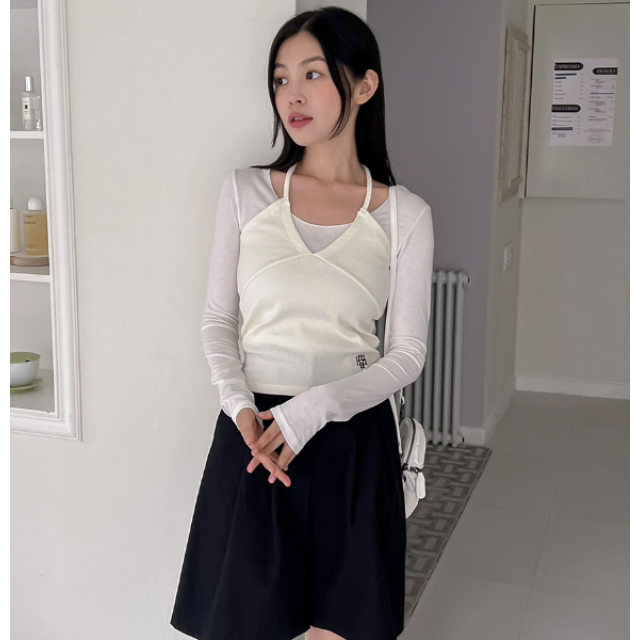 預訂｜MUAHMUAH LOGO LAYERED T-SHIRT SET