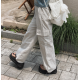 夏季預訂|束繩鬆緊腰CARGO寬褲 夏季預訂|束繩鬆緊腰CARGO寬褲