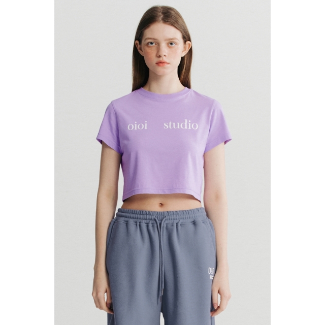 預訂｜「New Jeans Minji 同款」O!Oi LAYERED LOGO CROP T-SHIRT