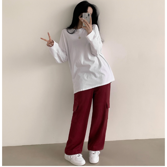 7月回饋優惠❤️預訂｜16色CARGO鬆緊腰長寬褲