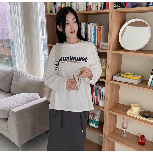 預訂｜MUAHMUAH THE WAY MUAH LOGO LONG SLEEVE T-SHIRT