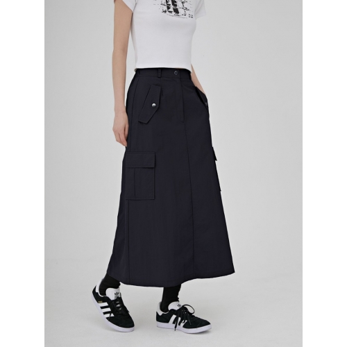 預訂｜ACOVER NYLON BIG POCKET LONG SKIRT(1 COLOR)
